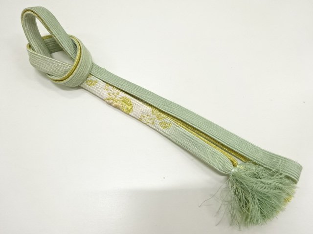 JAPANESE KIMONO / HANDTIED OBIJIME CORD 